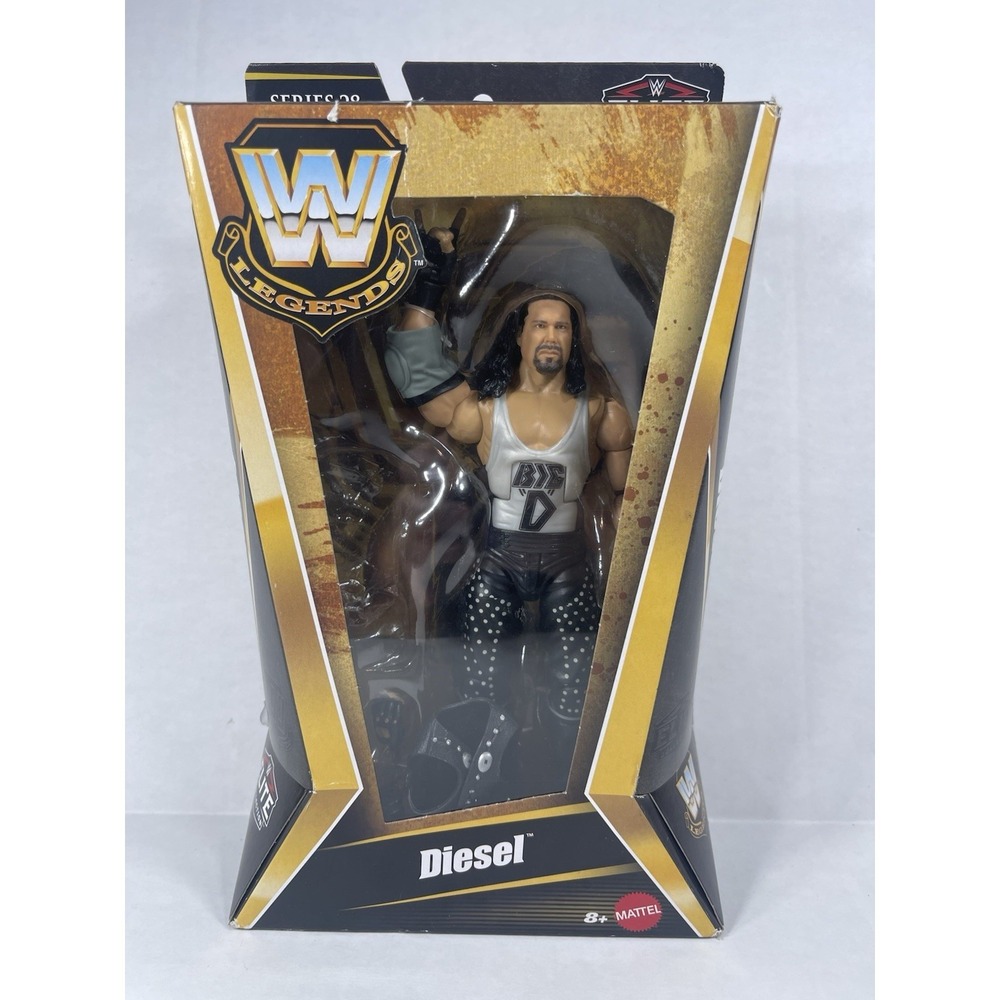 WWE Diesel CHASE Elite Legends Series 28 Mattel Toy Wrestling Action Figure